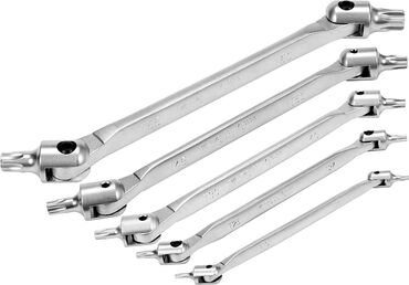 Set Torx ključeva sa spojem 5 kom T15-T60 Dizajniran za industrijske
