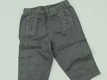 spodenki dresowe szare: Sweatpants, 9-12 months, condition - Fair