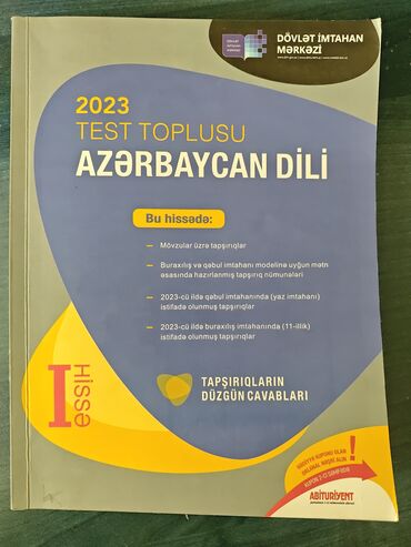 Azərbaycan dili test toplusu 1 hissə