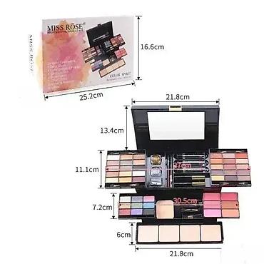 heart diffraction glasses: Mini kofer sa šminkom i ogledalom 💄 Savršen set za male dame koje — 1
