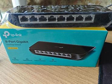 коммутаторы edimax: Коммутатор TP-LINK TL-SG1008D - 8-портовый гигабитный неуправляемый — 1