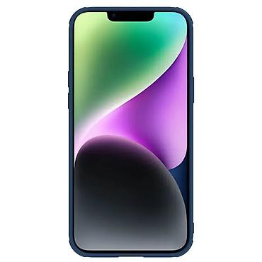 Maske i futrole za telefone: Maska Nillkin CamShield Leather S za iPhone 14 Plus 6.7 plava — 2