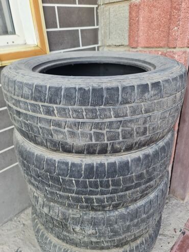 Шины: Шины 215 / 60 / R 16, Зима, Б/у, Комплект, Легковые, Dunlop