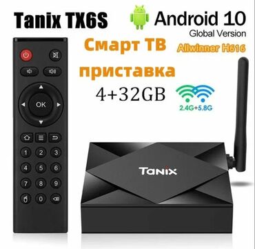 тв тюнеры mirascreen: Смарт ТВ-приставка Tanix TX6S - Операционная система: Android 10