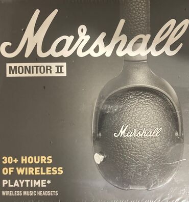 миний телефон: Полноразмерные, Marshall, Новый, Беспроводные (Bluetooth), Классические