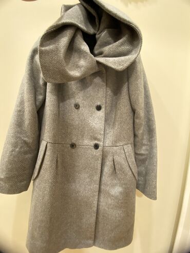 Paltolar: Mango palto. Boz rəng.3 dəfə geyilib.Çox gözəl,maraqlı və qeyri adi — 2