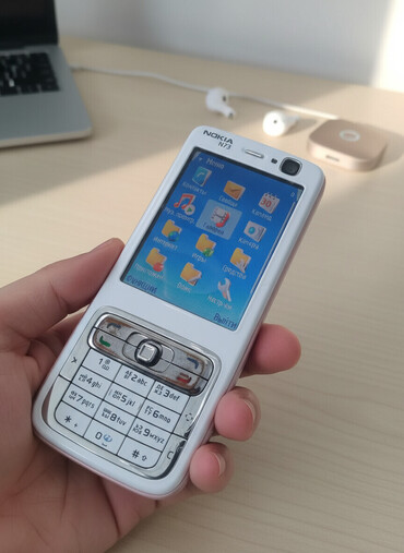 Nokia: Nokia N73, rəng - Çəhrayı, Düyməli — 1