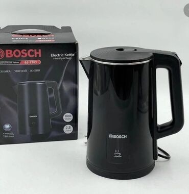 bosch 108: Электрический чайник, Новый, Бесплатная доставка