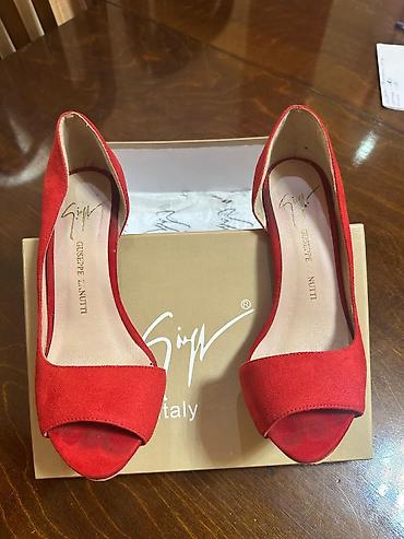 Digər ayaqqabılar: Giuseppe Zanotti qadın ayaqqabısı - Model: Açıq burunlu stiletto - — 1