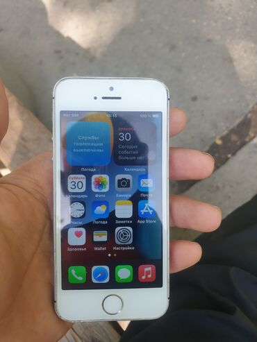 нерабочий телефон: IPhone SE, Б/у, 64 ГБ, 100 %