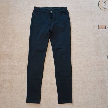 farmerke nisu male: Nove Orsay crne farmermerke pantalone sa elastinom 38 M Nove crne
