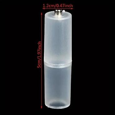 Baterije: Adapter za baterije AAA u AA 4/1 T-22 NOVO. Opis proizvoda: 4 kom AAA — 6