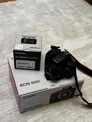 digital camera: Canon EOS 850D + объектив Canon EF 50mm f/1.8 STM Использовался — 1