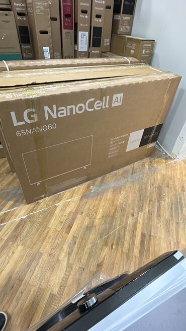 ayfon kreditle: Yeni Televizor LG NanoCell 65" 4K (3840x2160), Pulsuz çatdırılma