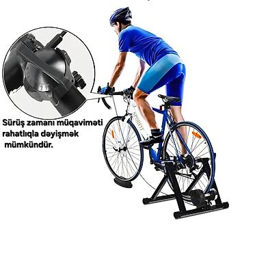 velosiped şəkli: Velosiped üçün evdə məşq trenaşoru (trainer stand) - Yol və dağ — 4