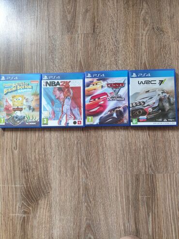 сколько стоит playstation 3 в сомах: Продаю игры для PS4/5: NBA 2K22 - 1000 сом Cars 3 - 800 сом WRC 7 -