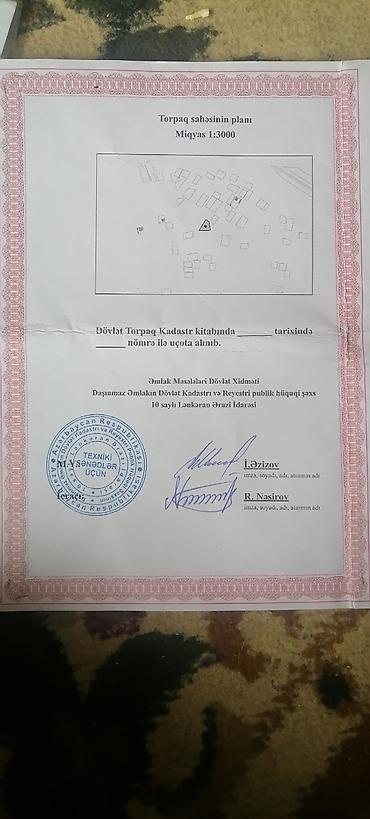 lenkeran ev: 11 sot, Tikinti, Mülkiyyətçi, Kupça (Çıxarış) — 9