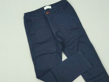 Material trousers, 8 years, 128, condition - Very good