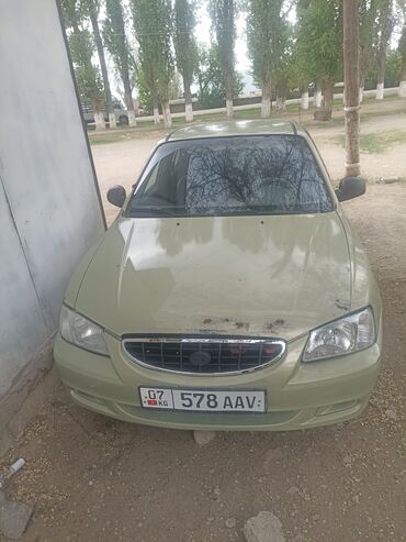 прадаю самаделка мини трактор в караколе: Hyundai Accent: 2003 г., 1.5 л, Механика, Бензин, Жол тандабас