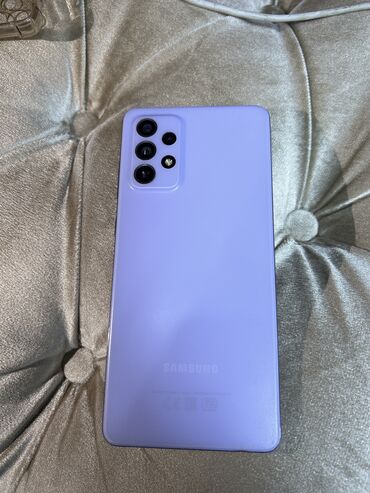 Samsung: Samsung Galaxy A72, Б/у, 256 GB, цвет - purple, 2 SIM