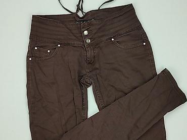 pull and bear ogrodniczki: Spodnie materiałowe damskie, rozmiar L — 1