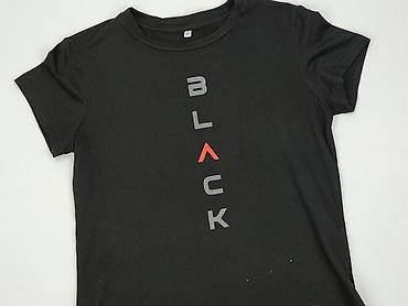 czarna: Black, T-shirt damski, rozmiar M — 8