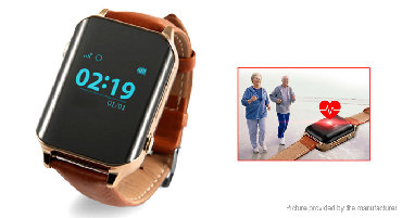 Qol saatları: Smart watch A16 / Smart watch EW200 - böyüklər üçün ciddi görünüşlü — 3