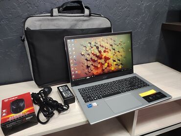 Ноутбук, Acer, 16 ГБ ОЗУ, Intel Core i5, 15.6 ", Новый, Для работы, учебы, память SSD