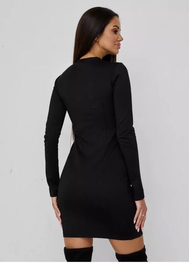 платьи: Бальное платье, Длинная модель, цвет - Черный, 2XL (EU 44), На заказ