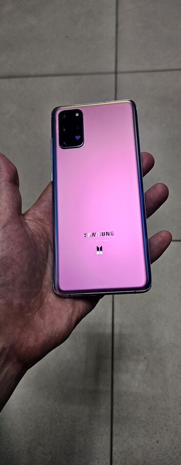 samsung quantum 2: Samsung Galaxy S20 Plus, Колдонулган, 128 ГБ, түсү - Жашыл, 2 SIM