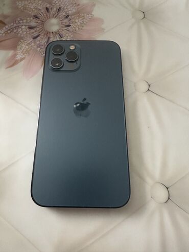 айфон 12 цена бишкек бу: IPhone 12 Pro, Колдонулган, 128 ГБ, Көк, Заряддоочу түзүлүш, Коргоочу айнек, Каптама, 86 %