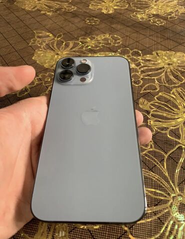 камера видеонаблюдения через телефон: IPhone 13 Pro Max, Колдонулган, 256 ГБ, Sierra Blue, Заряддоочу түзүлүш, Коргоочу айнек, Каптама, 84 %