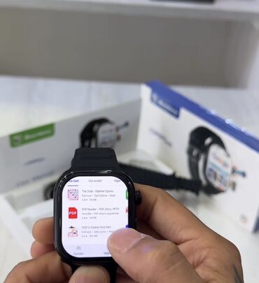 Smart saatlar: Yeni, Smart saat, Аnti-lost, rəng - Qara — 6