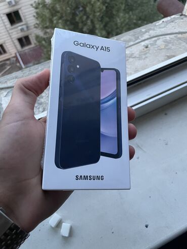 samsung grand prime: Samsung Galaxy A15, 128 ГБ, цвет - Синий, Сенсорный, Отпечаток пальца, Две SIM карты