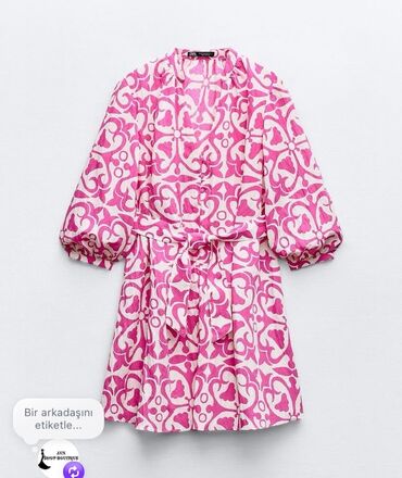 женские леггинсы из экокожи: Gündəlik don, Mini, Zara, XL (EU 42)