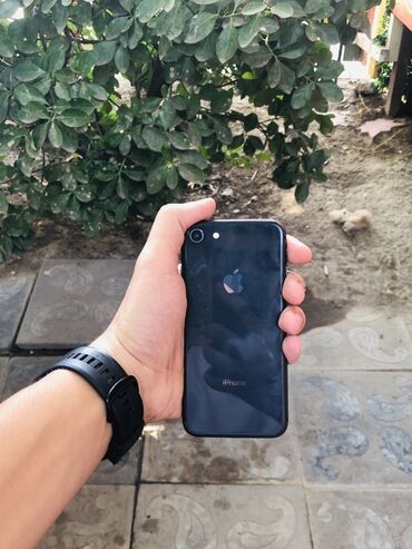 запчасти митсубиси паджеро 2: IPhone 8, 64 ГБ, Черный, Отпечаток пальца