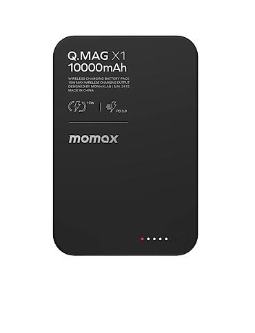 Внешние аккумуляторы: Подарок картхолдер Power bank Momax 10000mAh с MagSafe и быстрой — 4