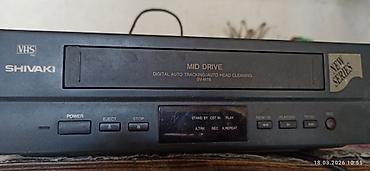 Видеомагнитофон SHIVAKI SV-M16 (VHS, PAL) б/у оригинал на запчасти