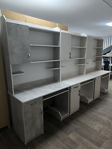 ikea стол компьютерный: Компьютерный стол, Новый, С полками — 3