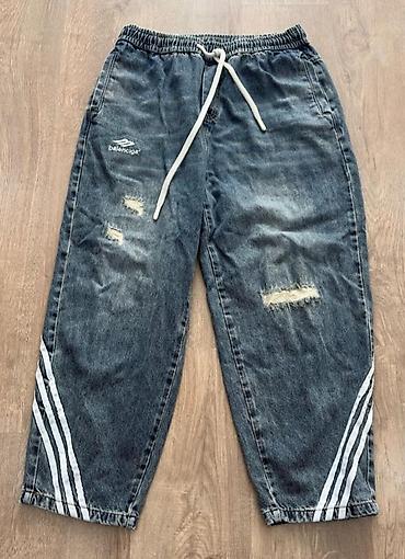 kisi sviterleri: Cins şalvar, Balenciaga, XL — 3
