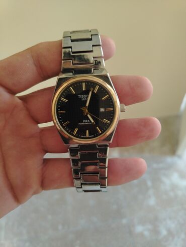 qara cins pencekler: Новый, Наручные часы, Tissot, цвет - Серебристый