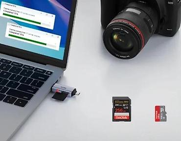 Druga oprema za računare i laptopove: USB-C/USB-A višenamenski čitač kartica – Cudy Kompaktan 2-u-1 čitač — 23