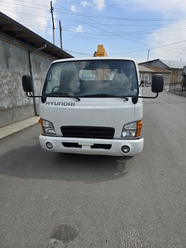 контейнер 3 тонны: Автокран, Hyundai, 2000 г., до 9 м