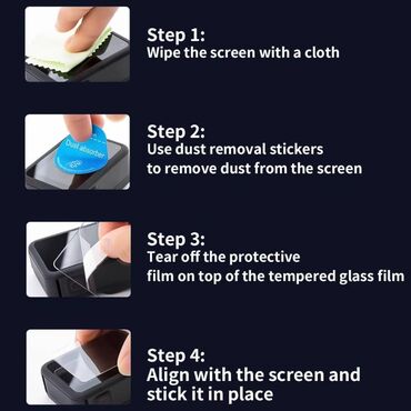 Videokameralar: GoPro 12, 11 10, 9 Ekran qoruyucusu — 9