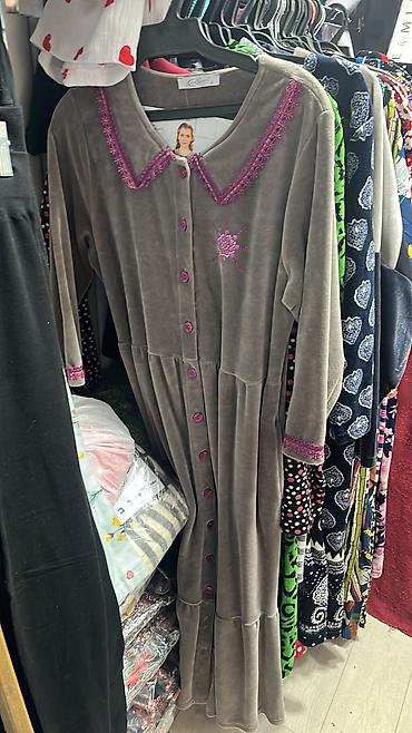 Халаты: Халат, Велюр, 5XL, XS, M — 6