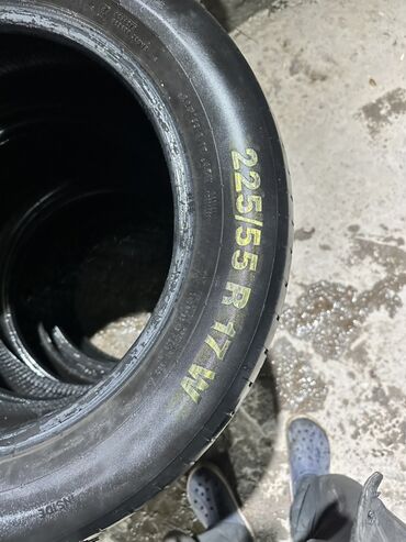 Шины: Шины 225 / 55 / R 17, Лето, Комплект, Легковые, Корея, Continental