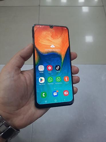 samsung a30 kabro: Samsung Galaxy A30, 64 GB, rəng - Qara, Barmaq izi — 3