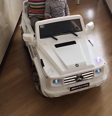 Uşaq dünyası: Uşaqlar üçün akkumulyatorlu elektrik maşını, Mercedes-Benz G-Class / — 1