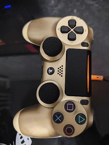 helldivers 2: Беспроводной геймпад Sony DualShock 4 (PS4), цвет Gold. ОРИГИНАЛ Все — 4
