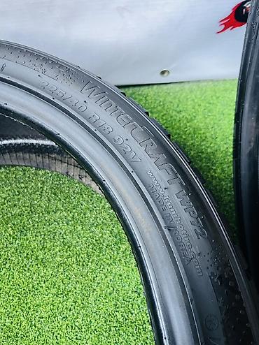 work r18: Шины 225 / 40 / R 18, Зима, Б/у, Комплект, Легковые, Корея, Kumho — 6